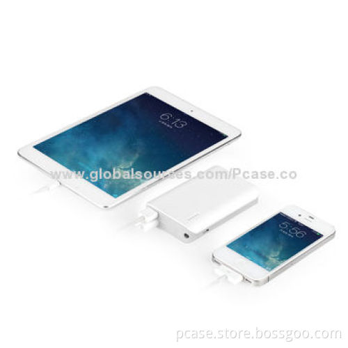 Power Bank for Smart Mobile Phones, 1,000/2,100mA Output Current, 6,000mAh Battery Capacity